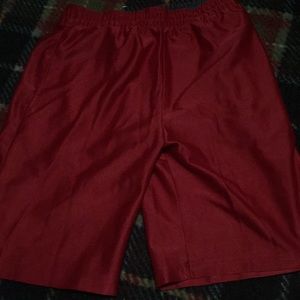 Red athletic Shorts